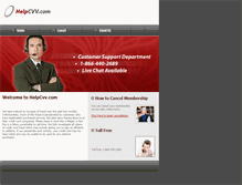 Tablet Screenshot of helpcvv.com